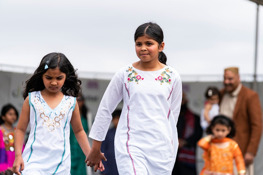 Traditional dancers performing