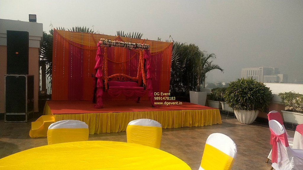 Indian wedding band performance